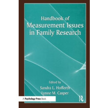 Handbook of Measurement Issues in Family Research Paperback Book