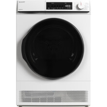 Sharp KD-NCB8S7GW91-EN 8Kg Condenser Tumble Dryer White B Rated