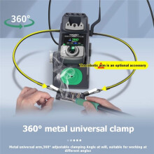 HANDSKIT S5 Precision Portable Soldering Station, 1-Second Heat-, Auto Sleep, Compatible with 210/245/115 Handles EU