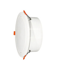 Runde Luftventildeckel mit Federclip & Maschenbildschirm, 200 mm Deckenbelüftungsgitter für Luftsystem & HVAC, Weiß