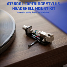 AT3600L Cartridge Stylus Headshell Mount Kit for Vinyl Record Player Turntable Phonograph Platenspeler Platter W