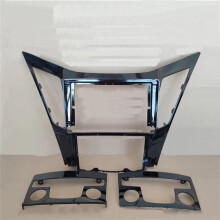 9 Zoll Auto-Fascia-Panel Audio-Rahmen für Sonata 8. Generation 2011-2015 Stereo-Rahmen Armaturenbrett Einbau-Panel-Kit Zubehör