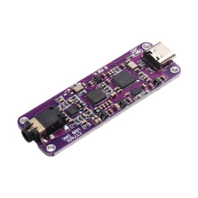 Kleine HIFI-Oortelefoonversterker met USB-C-Aansluiting, Digitale DSD-Hardwareoplossing, Doe-Het-Zelf-Oortelefoonadapter voor DAC