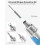 Multi-Speed Adjustable Torque Electric Screwdriver Set with T01 Rotating Storage Holder for Mobile Phone Repair Tools 3