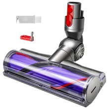Nettoyeur de Tête de Moteur à Libération Rapide Amélioré pour V7 V8 V10 V11 V15, Tête de Nettoyage à Entraînement Direct pour Sols en Bois et