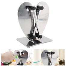 Knife Sharpener Self-Adjusting Sharpening Angle Solid Stainless Steel Kitchen Sharpening Tool Kitchen Accessories