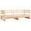 VidaXL (natural, 80 x 200 cm) vidaXL Solid Wood Pine Pull-out Day Bed Wooden Sofa Bed Multi Colours/Sizes 11
