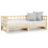 VidaXL (natural, 80 x 200 cm) vidaXL Solid Wood Pine Pull-out Day Bed Wooden Sofa Bed Multi Colours/Sizes 6