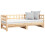 VidaXL (natural, 80 x 200 cm) vidaXL Solid Wood Pine Pull-out Day Bed Wooden Sofa Bed Multi Colours/Sizes 7