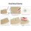 483Pcs Leather Rivets Double Cap Rivet Kit 3 Size with 3 Tools for DIY  Repairs and Decoration 3