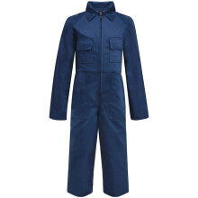 vidaXL Kid's Overalls Uniforms Contractor Working Trousers Size 110/116 Blue