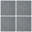VidaXL vidaXL Teppichfliese Hellgrau 50 x 50 cm 4 stk. PP und Bitumen 3