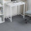 VidaXL vidaXL Teppichfliese Hellgrau 50 x 50 cm 4 stk. PP und Bitumen 4