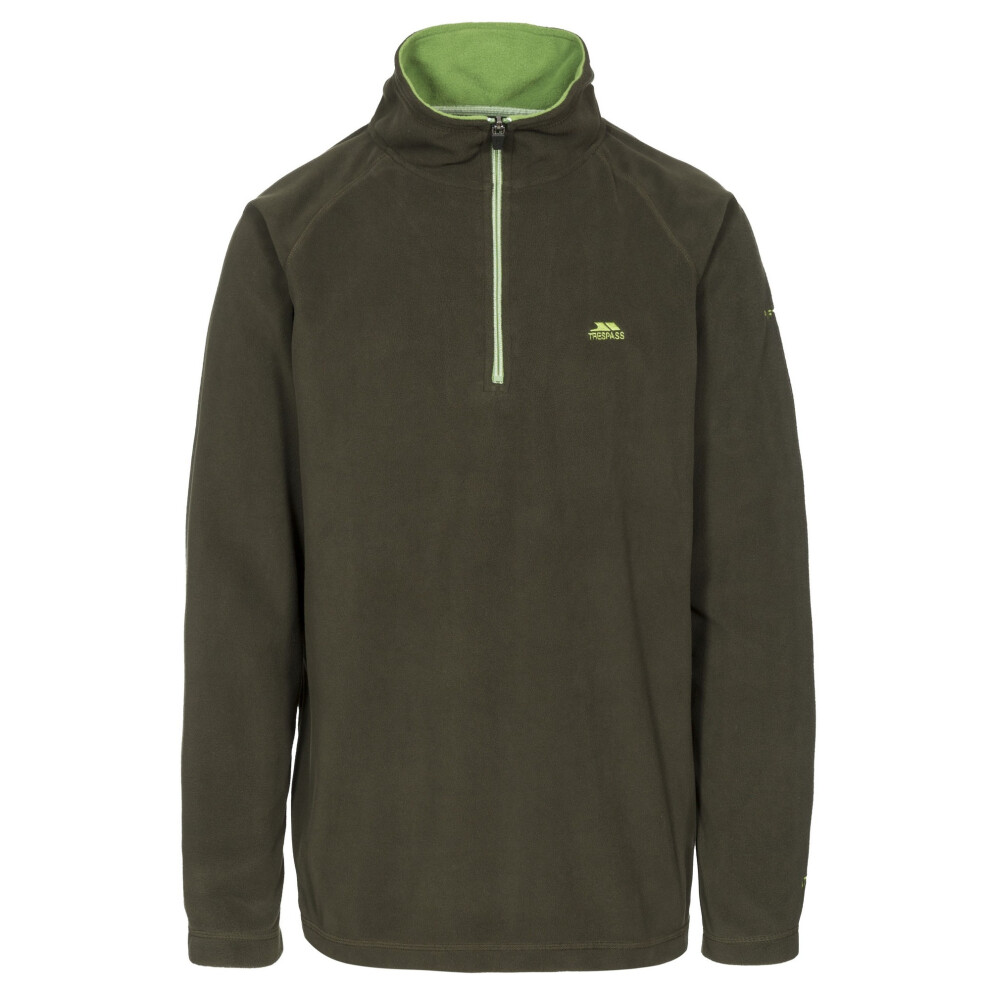 Trespass (Xl, Olive) Mens Blackford Microfleece