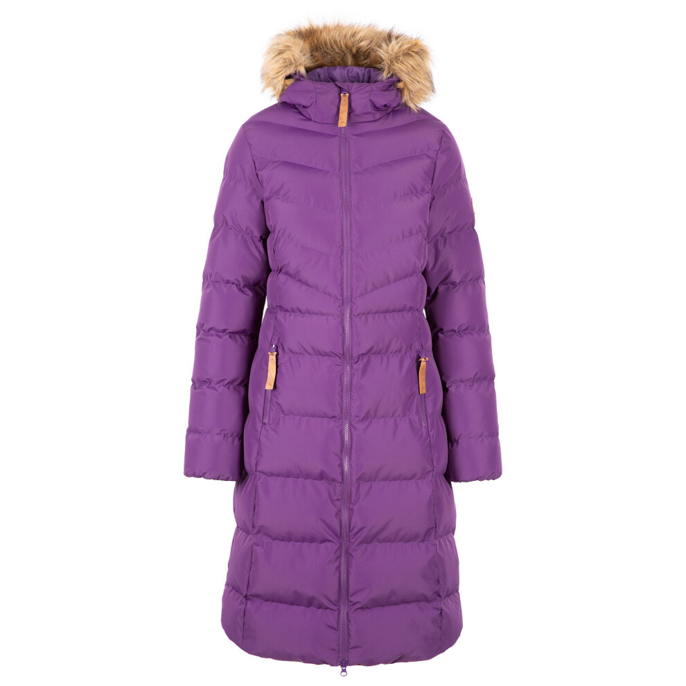 Trespass Women's Audrey Padded Jacket - Mulberry - L - Mulberry - 100% Polyester - Image 2