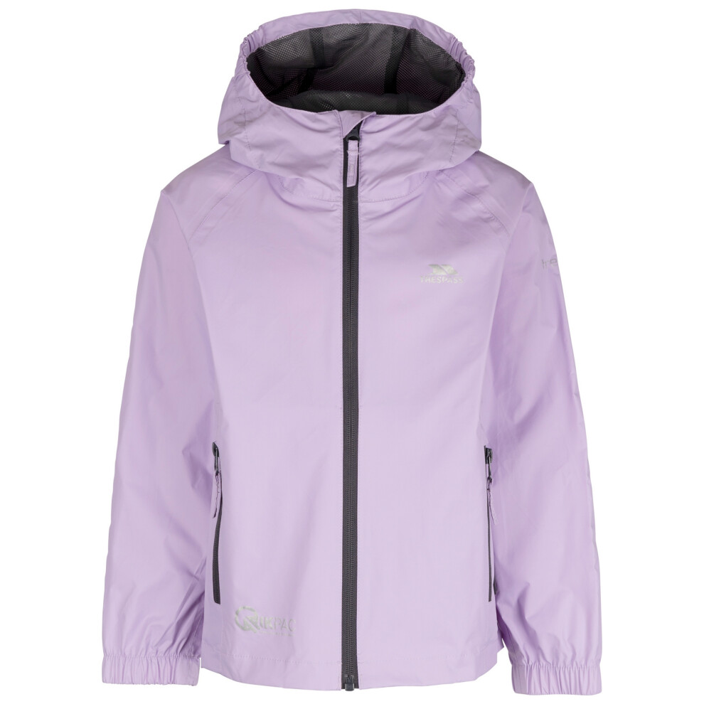 Trespass (7-8 Years, Gelsomino) Childrens/Kids Qikpac Packaway Jacket