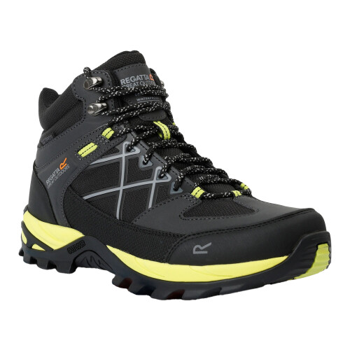Regatta (7 UK, Ash/Lime Punch) Regatta Mens Samaris III Walking Boots
