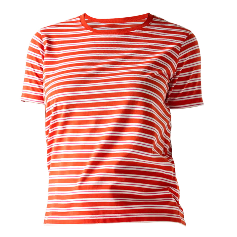 Regatta (26 Uk, Tangerine Tango) Womens/Ladies Bayletta Striped T-Shirt