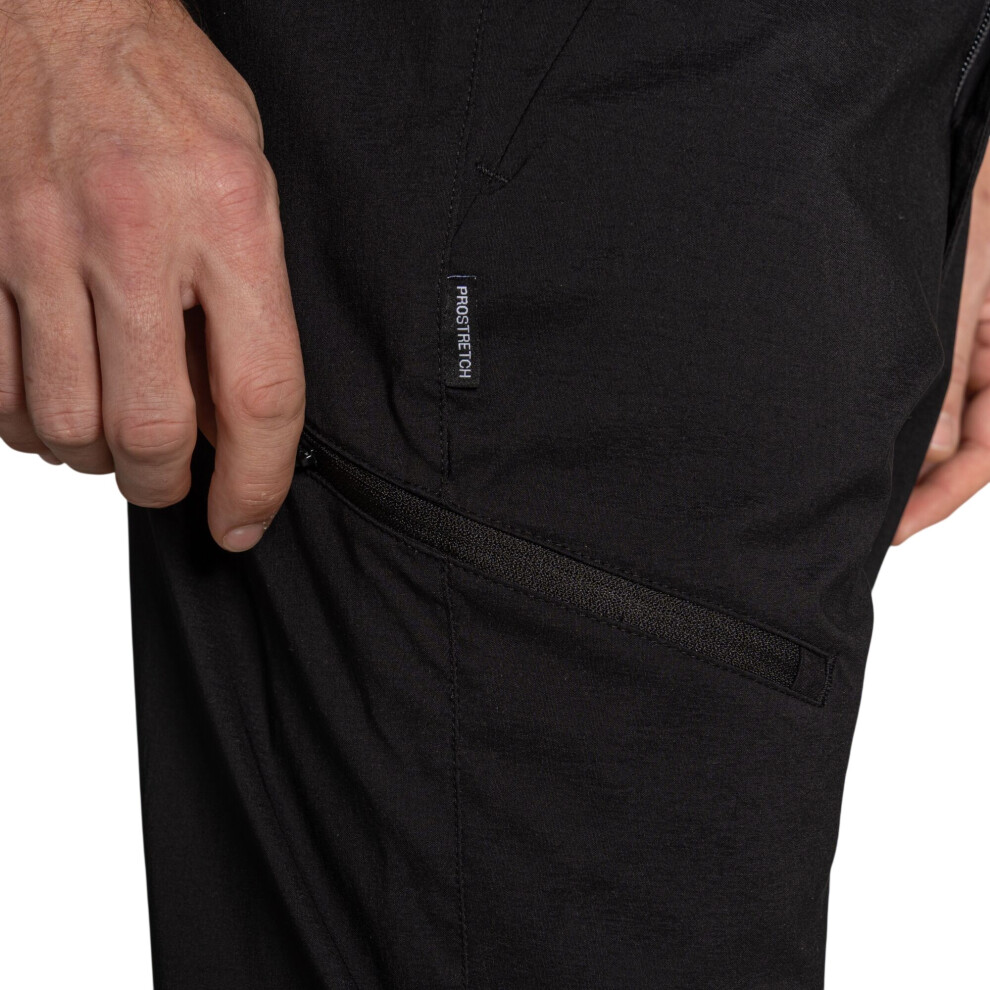 Craghoppers (42L, Black) Mens Kiwi Pro Iii Lightweight Trousers