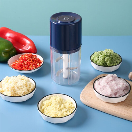 Electric Multi-Function Meat Grinder Household Wireless Cooking Machine Kitchen Egg Beater Mixer Cooking Machine 500ml 2