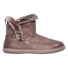 (2 UK, Dark Taupe) Skechers Womens/Ladies Campfire Flat Slippers