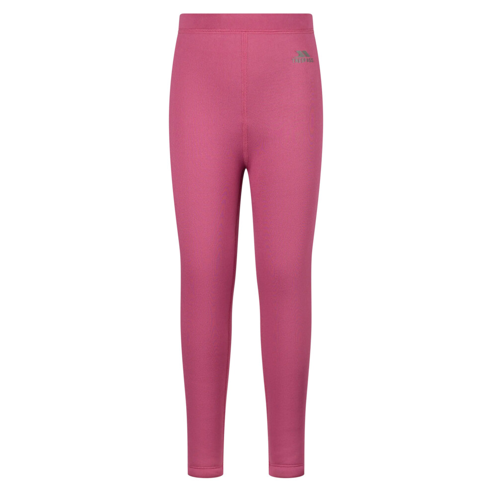 Trespass (5-6 Years, Rose Blush) Childrens/Kids Fuzzy Sherpa Lined Leggings
