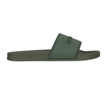 (12 UK, Khaki Green) Jack Wills Mens Logo Sliders