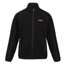 (M, Black) Regatta Mens Hadfield Full Zip Fleece Jacket