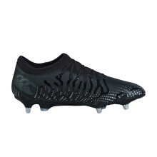 (10 UK, Black/Silver) Canterbury Mens Speed Infinite Team Soft Ground Rugby Boots