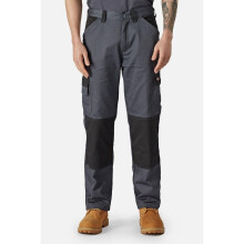 (40L, Black/Slate Grey) Dickies Mens Plain Work Trousers