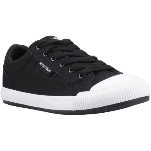 ROCKET DOG (5 UK, Black) Rocket Dog Womens/Ladies Cheery Trainers
