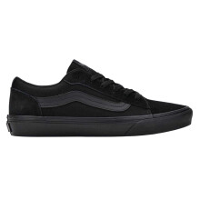 (11 UK, Black) Vans Mens Canvas Trainers