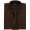 Premier (15.5, Brown) Premier Mens Short Sleeve Formal Poplin Plain Work Shirt 3