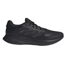(7.5 UK, Triple Black) Adidas Mens Falcon Mesh Trainers