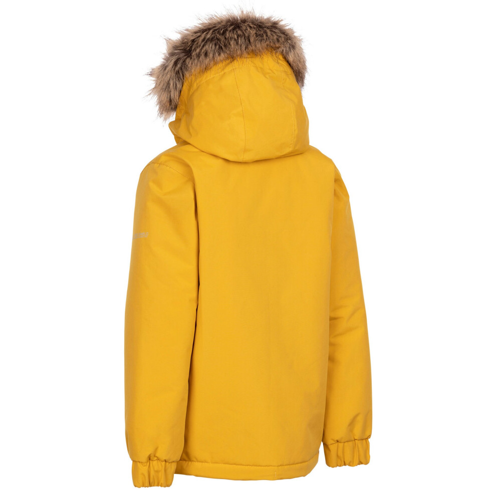 Trespass (7-8 Years, Honeybee) Childrens/Kids Wyald Waterproof Jacket