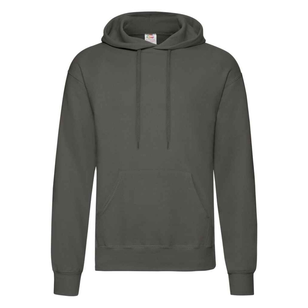Fruit Of The Loom (3Xl, Light Graphite) Adults Unisex Classic Hooded Sweatshirt