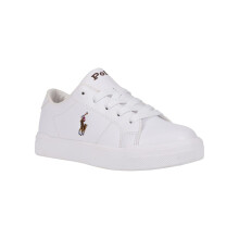 (3 UK, White/Multicoloured) Ralph Lauren Childrens/Kids Sutton Trainers