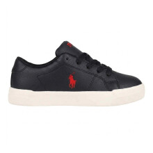 (5 UK, Black/Red) Ralph Lauren Childrens/Kids Sutton Trainers