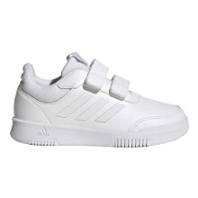 (5 UK, White) Adidas Childrens/Kids Tensaur 3 Stripes Shoes