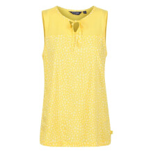 (16 UK, Maize Yellow) Regatta Womens/Ladies Janessa Patterned Sleeveless T-Shirt