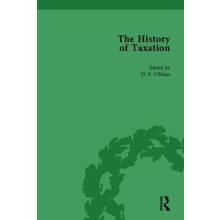 History of Taxation Vol 2 by D P OBrien Hardcover Book
