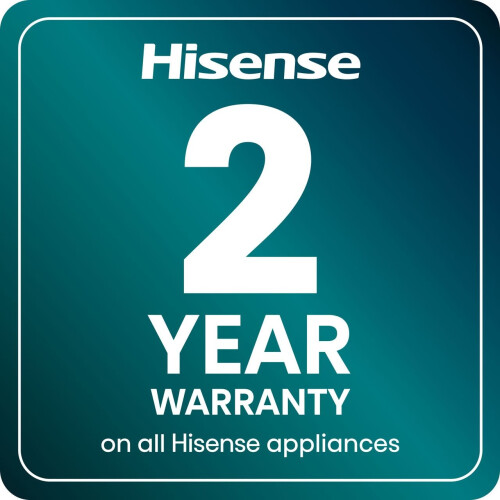 Hisense Hisense HV642C65UK Full Size Dishwasher Silver C Rated 1