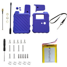 Carcasa con Antena y Batería de 3000 MAh para Wio Tracker L1 Dev Board, Protección de Pantalla Integral, Color Morado