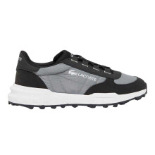 (10 UK, Grey) Lacoste Mens Elite Actevo Suede Trainers