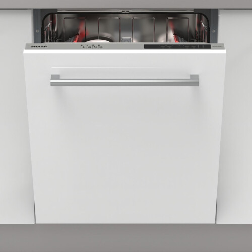 Sharp Sharp QW-NI13I49EX-EN Full Size Dishwasher Silver E Rated