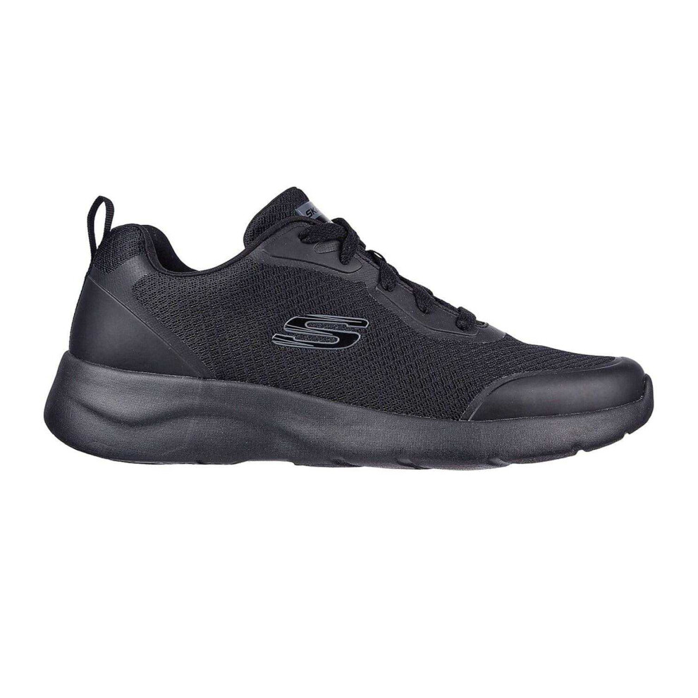 Skechers (11 Uk, Black) Mens Dynamight 2.0 Full Pace Trainers