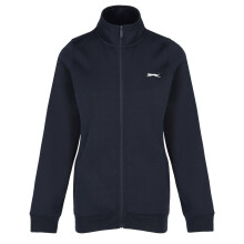 (12 UK, Navy) Slazenger Womens/Ladies Logo Full Zip Jacket