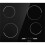 Hisense Hisense E6431C 60cm 4 Burners Ceramic Hob Touch Control Black 1