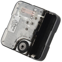 2X Long Spindle Clock Mechanism Movement, 3/ 5 Inch Maximum Dial Thickness, 1-1/ 10 Inch Total Shaft Length
