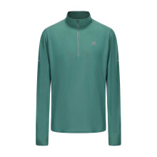 (S, Spruce) Karrimor Mens Quarter Zip Long-Sleeved Tracksuit Top